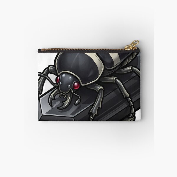 Item preview, Gothic Goliath Beetle Black Onyx Crystal designed and sold by IllumeInk.