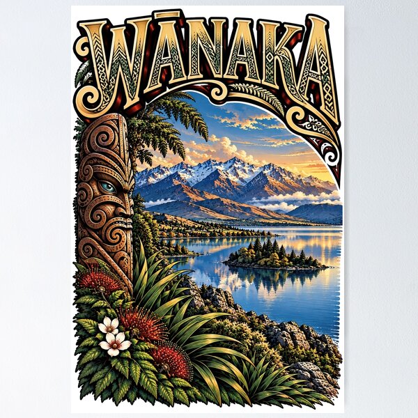 Item preview, Wānaka New Zealand designed and sold by AIEverything.