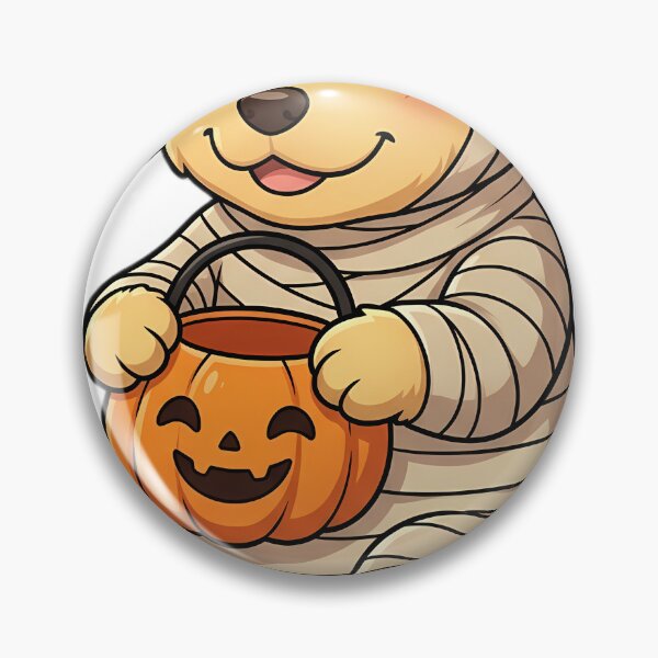 Item preview, Cute Golden Retriever Puppy Mummy Costume Trick-or-Treat designed and sold by pumsquare.