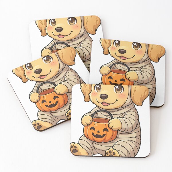 Item preview, Cute Golden Retriever Puppy Mummy Costume Trick-or-Treat designed and sold by pumsquare.