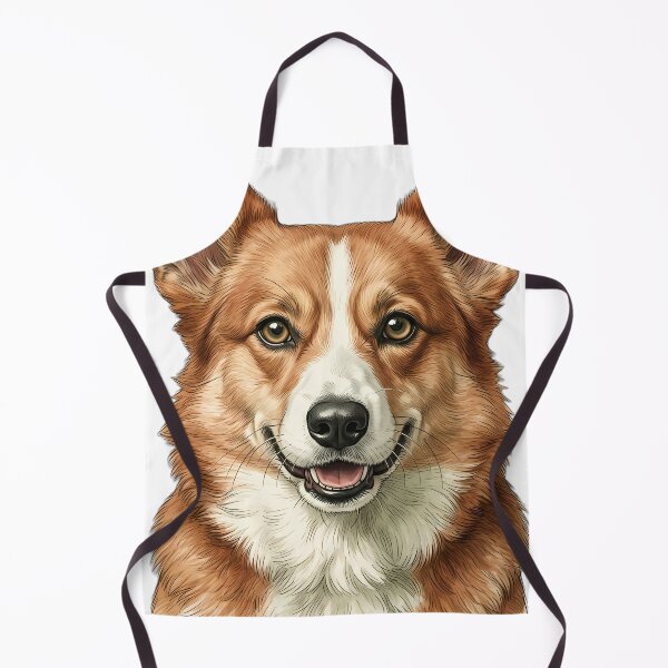 Item preview, Vintage Naturalist Corgi Portrait — Antique Dog Breed Art designed and sold by Catch333.
