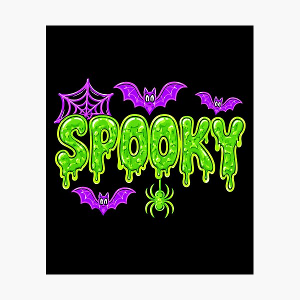 Item preview, Neon Glow In The Dark Halloween Spooky designed and sold by braycora738.