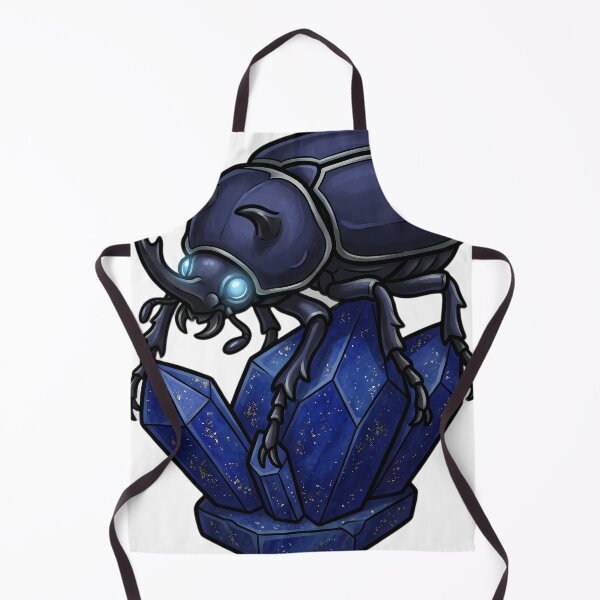 Item preview, Gothic Ox Beetle Lapis Crystal designed and sold by IllumeInk.