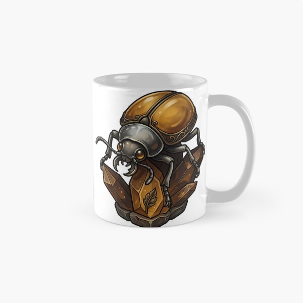 Item preview, Gothic Tortoise Beetle Dark Amber Crystal designed and sold by IllumeInk.