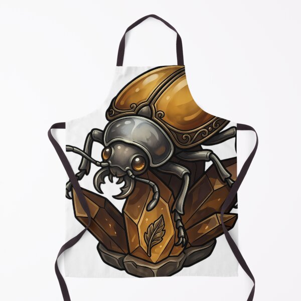 Item preview, Gothic Tortoise Beetle Dark Amber Crystal designed and sold by IllumeInk.