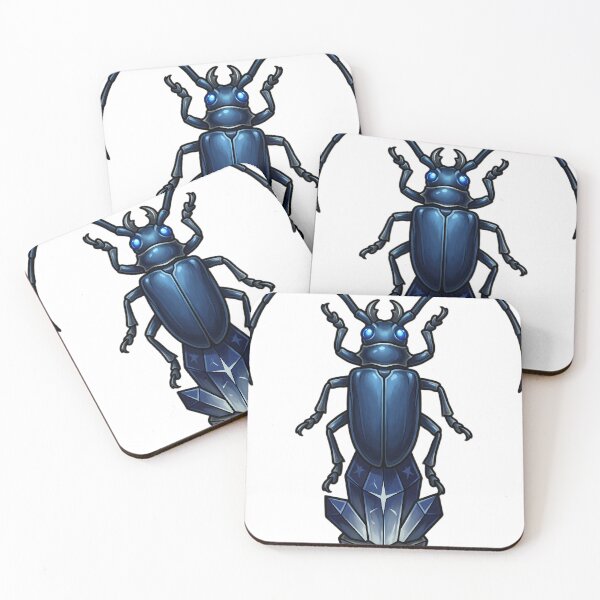 Item preview, Gothic Longhorn Beetle Sapphire Crystal designed and sold by IllumeInk.