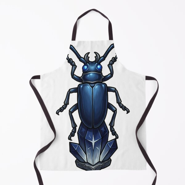 Item preview, Gothic Longhorn Beetle Sapphire Crystal designed and sold by IllumeInk.