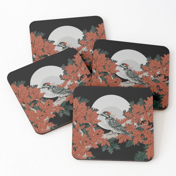 Item preview, Autumn Bird Leaves designed and sold by edafox.