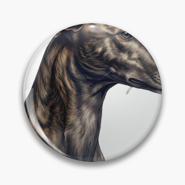 Item preview, Vintage Naturalist Greyhound Portrait — Antique Dog Breed Art designed and sold by Catch333.