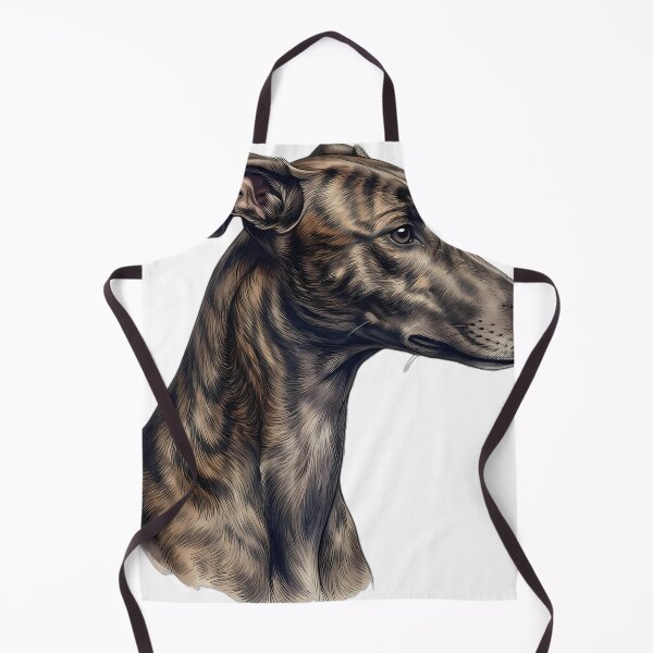 Item preview, Vintage Naturalist Greyhound Portrait — Antique Dog Breed Art designed and sold by Catch333.