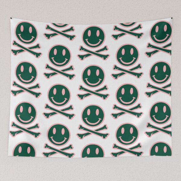 Item preview, Acid House Smile Face With Crossed Bones. For Ravers designed and sold by waylon-reese.