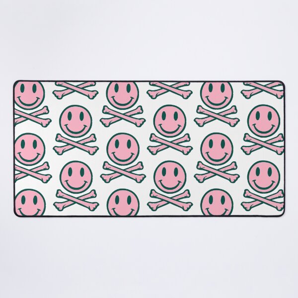 Item preview, Acid House Smile Face With Crossed Bones designed and sold by waylon-reese.