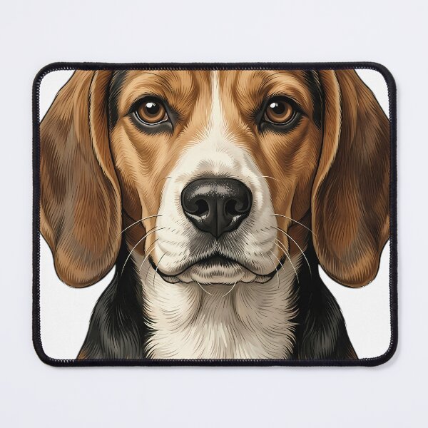 Item preview, Vintage Naturalist Beagle Portrait — Antique Dog Breed Art designed and sold by Catch333.
