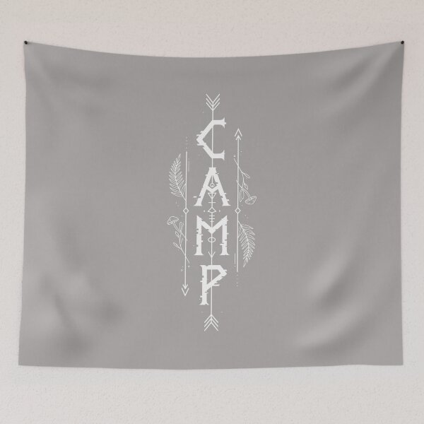 Item preview, CAMP Arrow Minimalist Typography Outdoor Design-69 designed and sold by MaximGesc.