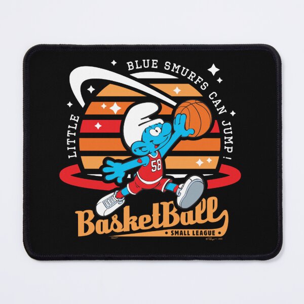 Item preview, The Smurfs Basketball Little Blue Smurfs Can Jump! Essential designed and sold by circliqueart.