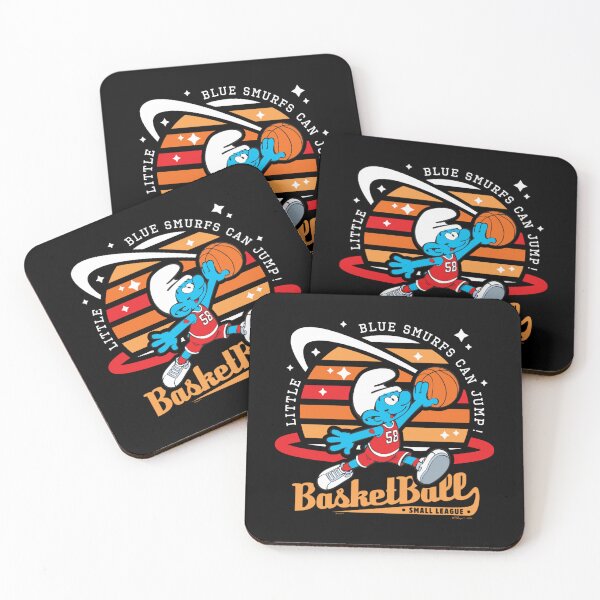 Item preview, The Smurfs Basketball Little Blue Smurfs Can Jump! Essential  designed and sold by circliqueart.