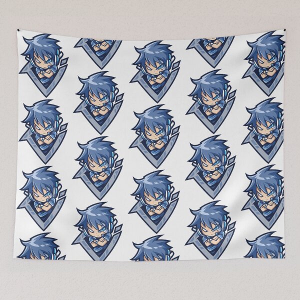 Item preview, Blue Hair Boy With Audifones designed and sold by waylon-reese.