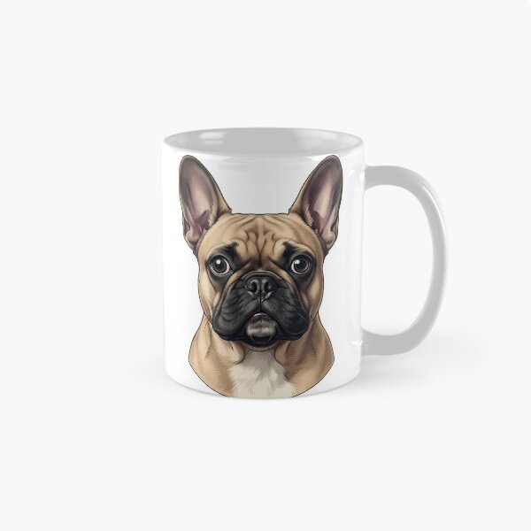 Item preview, Vintage Naturalist French Bulldog Portrait — Antique Dog Breed Art designed and sold by Catch333.