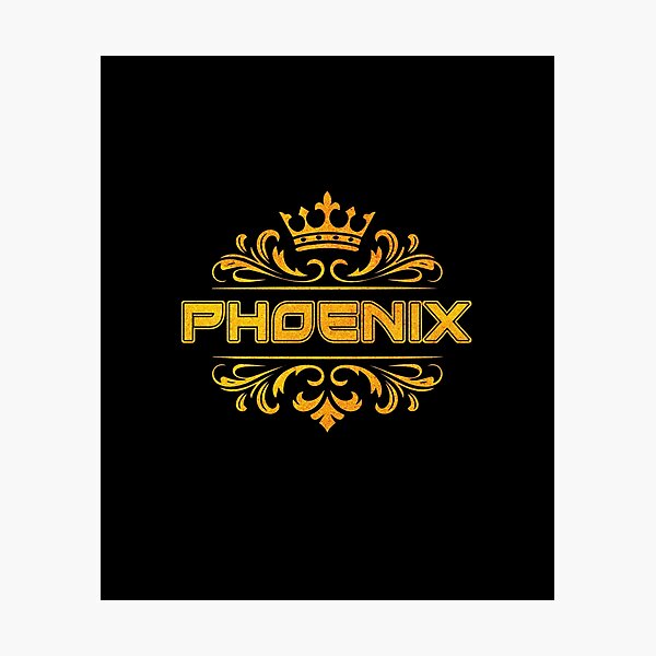 Item preview, Phoenix Personalized Name With Crown - Cool & Custom Gift for Girls, Teens designed and sold by Oussinc.