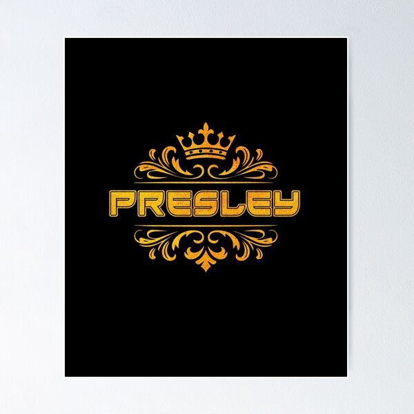 Item preview, Presley Personalized Name With Crown - Cool & Custom Gift for Girls, Teens designed and sold by Oussinc.