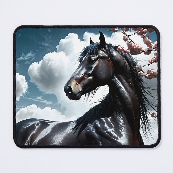 Item preview, But the big black horse said, "Look this way" - He said, "Hey lady, will you marry me?" 38 designed and sold by deep-sea-birds.