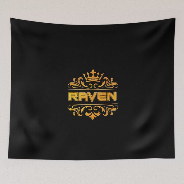 Item preview, Raven Personalized Name With Crown - Cool & Custom Gift for Girls, Teens designed and sold by Oussinc.