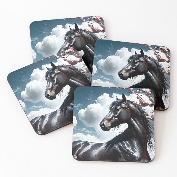 Item preview, But the big black horse said, "Look this way" - He said, "Hey lady, will you marry me?" 38 designed and sold by deep-sea-birds.