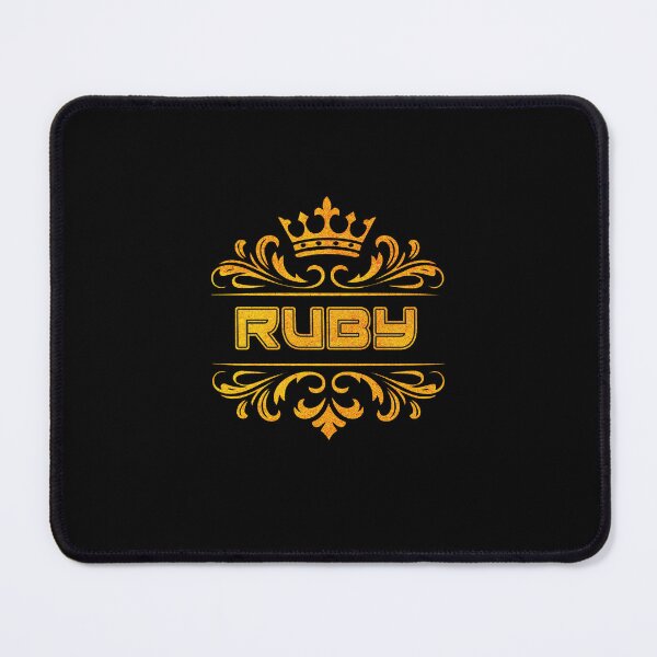 Item preview, Ruby Personalized Name With Crown - Cool & Custom Gift for Girls, Teens designed and sold by Oussinc.