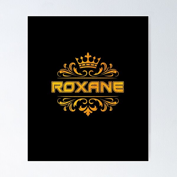 Item preview, Roxane Personalized Name With Crown - Cool & Custom Gift for Girls, Teens designed and sold by Oussinc.