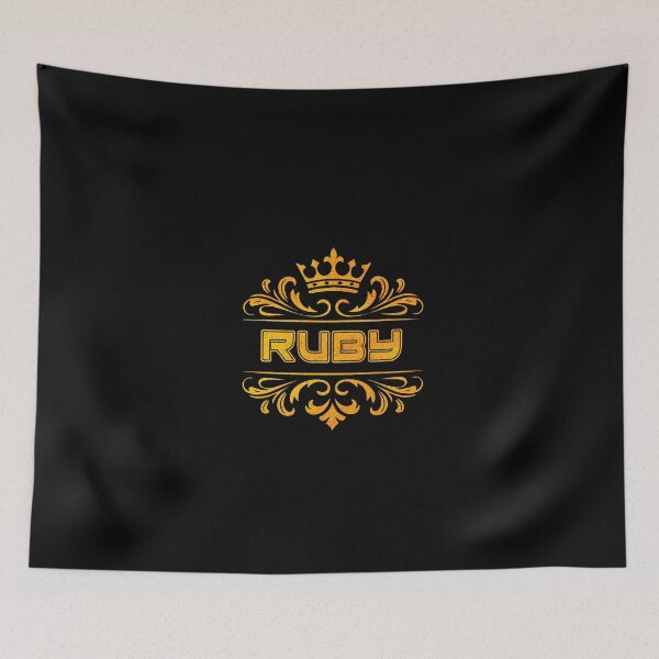 Item preview, Ruby Personalized Name With Crown - Cool & Custom Gift for Girls, Teens designed and sold by Oussinc.