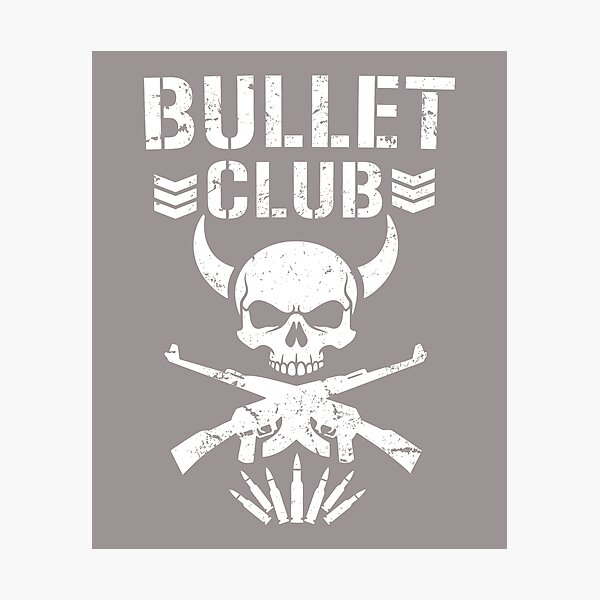 Item preview, BULLET CLUB Skull Guns Distressed Tee-75 designed and sold by DanielZiv.