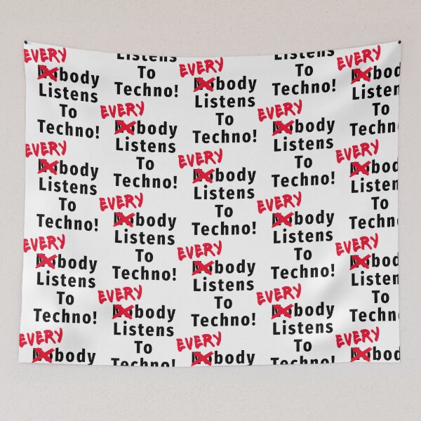 Item preview, Everybody Listens To Techno - Music designed and sold by waylon-reese.