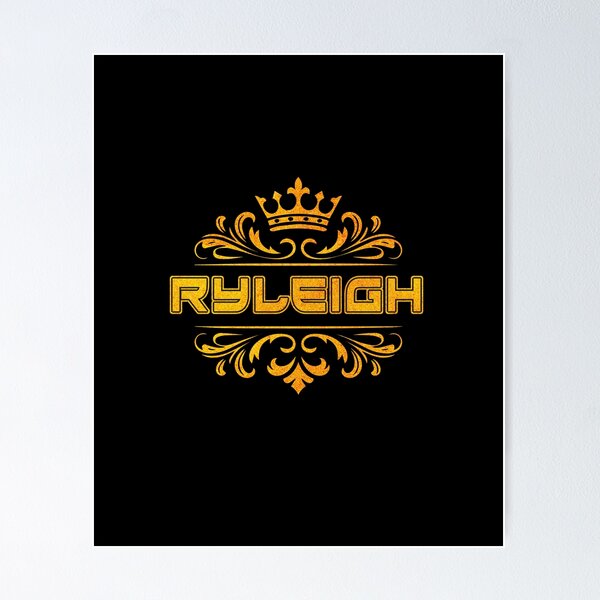 Item preview, Ryleigh Personalized Name With Crown - Cool & Custom Gift for Girls, Teens designed and sold by Oussinc.