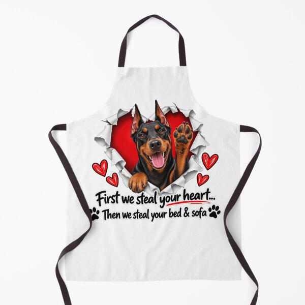Item preview, Funny Doberman Dog Sofa Quote designed and sold by luu phong.