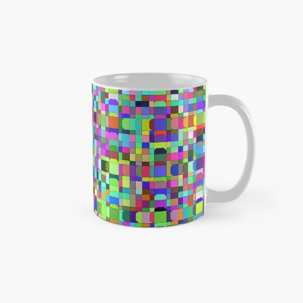 Item preview, Abstract Multicolor Shapes Pattern designed and sold by ArtbyDebbieC.