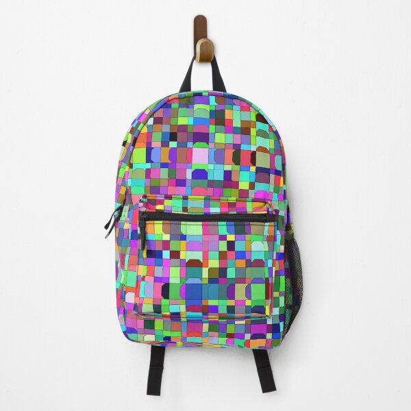 Item preview, Abstract Multicolor Shapes Pattern designed and sold by ArtbyDebbieC.