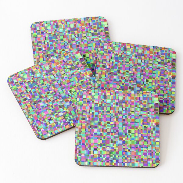 Item preview, Abstract Multicolor Shapes Pattern designed and sold by ArtbyDebbieC.
