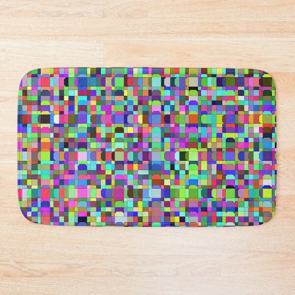 Item preview, Abstract Multicolor Shapes Pattern designed and sold by ArtbyDebbieC.