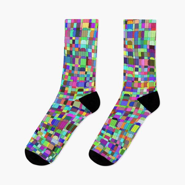 Item preview, Abstract Multicolor Shapes Pattern designed and sold by ArtbyDebbieC.