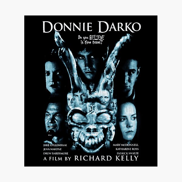Item preview, Time Travel Rabbit Psychological Horror Poster designed and sold by ArtbySunRaeer.
