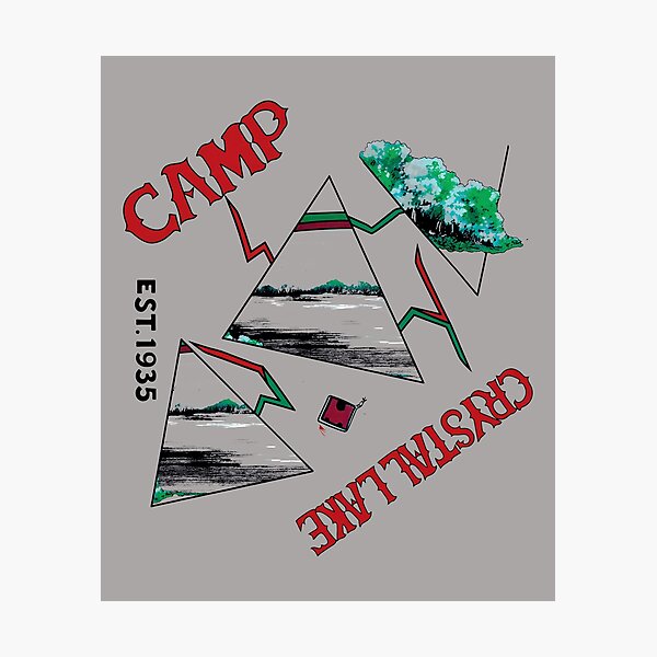 Item preview, Camp Crystal Lake Est 1935 Horror T-Shirt-42 designed and sold by MaximGesc.