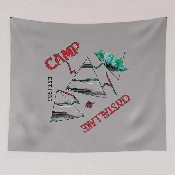 Item preview, Camp Crystal Lake Est 1935 Horror T-Shirt-42 designed and sold by MaximGesc.