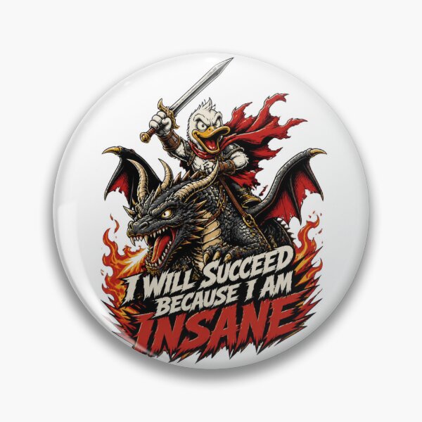 Item preview, I Will Succeed Because I Am Insane designed and sold by 21degrees-club.