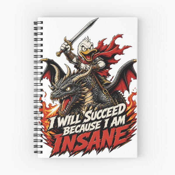 Item preview, I Will Succeed Because I Am Insane designed and sold by 21degrees-club.