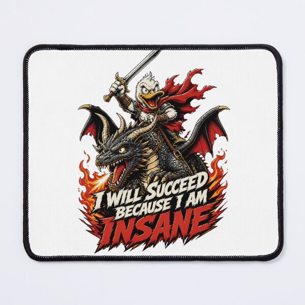 Item preview, I Will Succeed Because I Am Insane designed and sold by 21degrees-club.