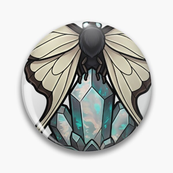 Item preview, Gothic Comet Moth Black Opal Crystal designed and sold by IllumeInk.