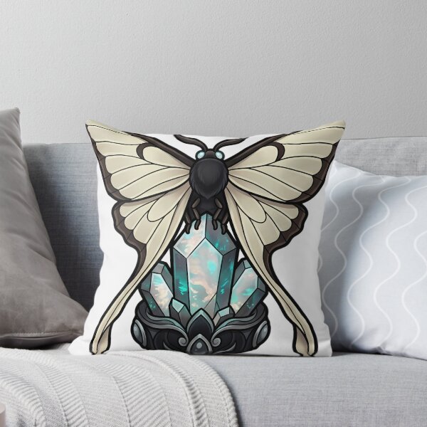 Item preview, Gothic Comet Moth Black Opal Crystal designed and sold by IllumeInk.