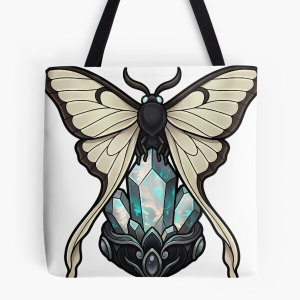 Item preview, Gothic Comet Moth Black Opal Crystal designed and sold by IllumeInk.