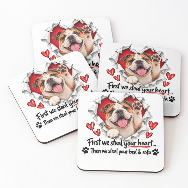 Item preview, Funny English Bulldog Dog Sofa Quote designed and sold by luu phong.
