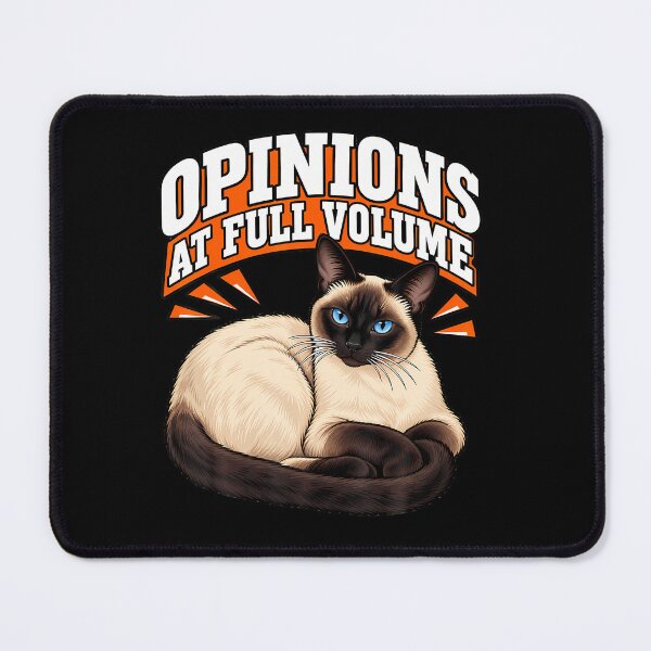 Item preview, Siamese Cat Opinions At Full Volume Meezer Mom Funny designed and sold by Pider-Vampire.